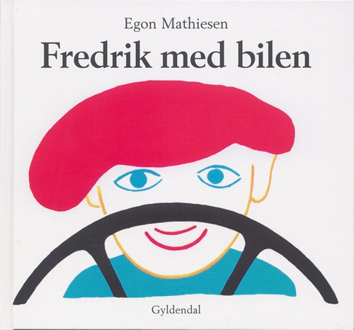 Fredrik med bilen